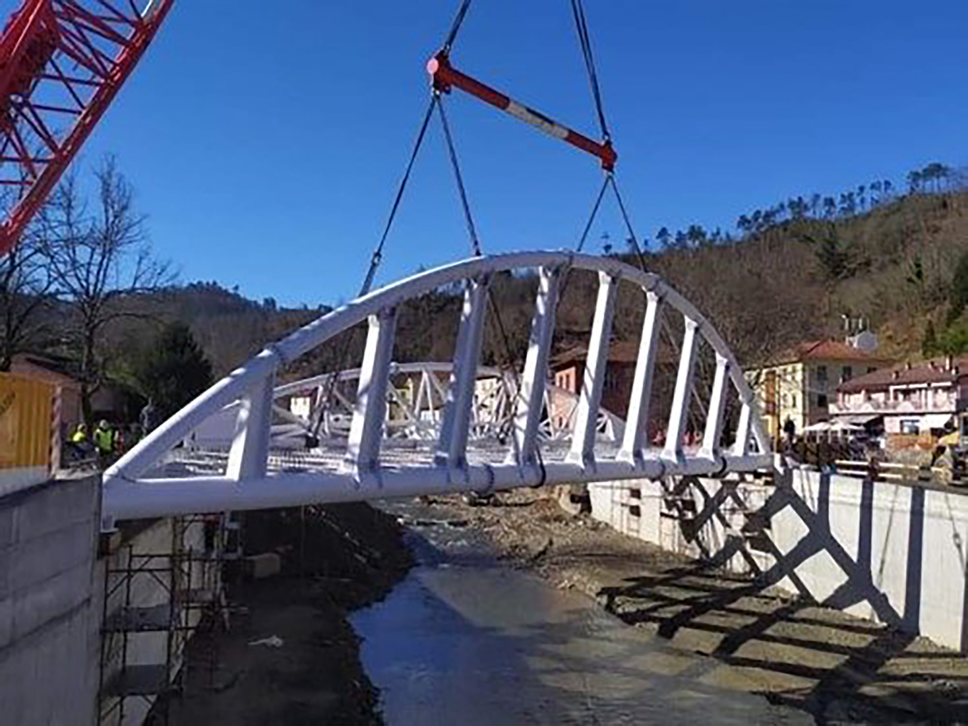 Varato il secondo ponte di Borghetto Vara, lavori al 75% dell’opera.