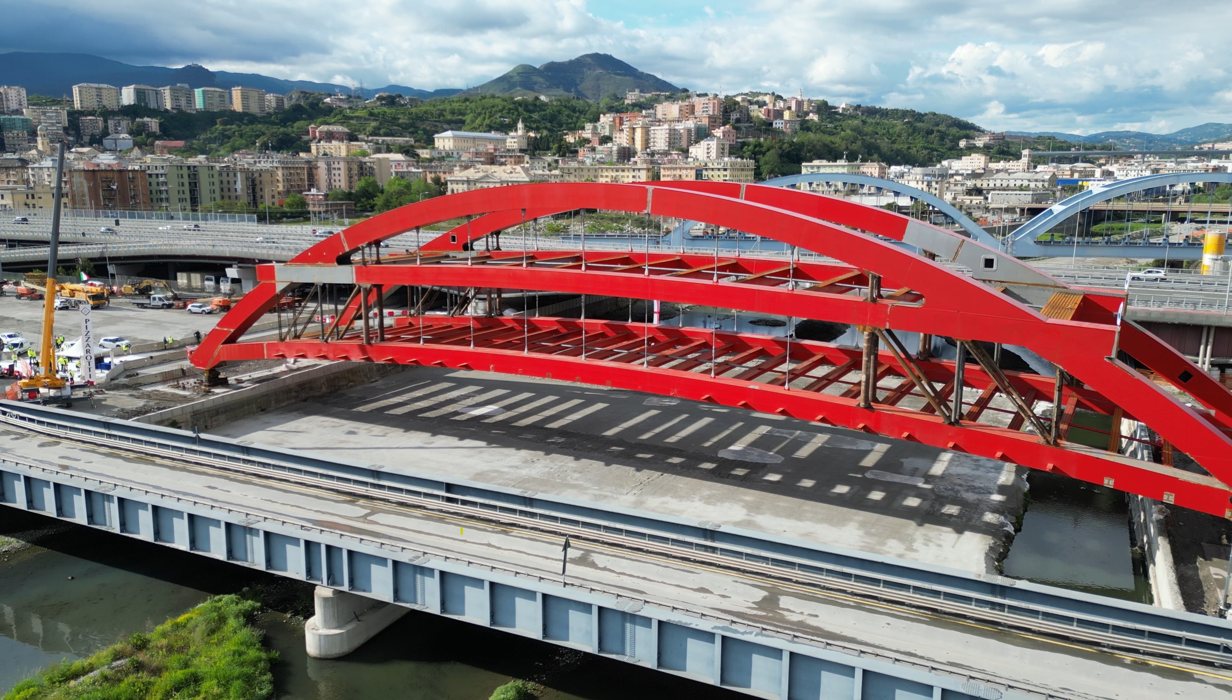 Genova, oggi il varo del nuovo ponte del Papa